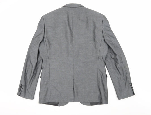 Mens UK Size 42 NEXT Regular Grey Suit Jacket