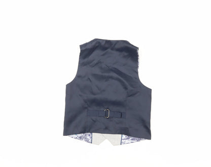 Next Boys Grey Suit Waistcoat 3 Years Formal Wedding Party