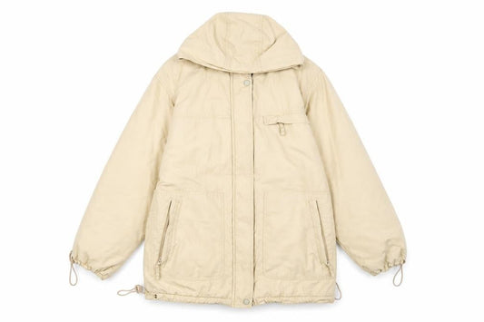 Womens UK Size 12 Marks and Spencer Beige Parka Coat
