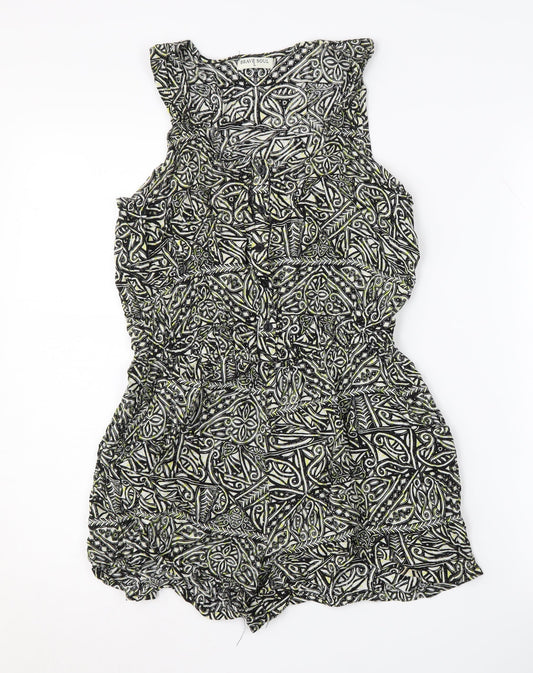 Brave Soul Women's Multicoloured Playsuit Large