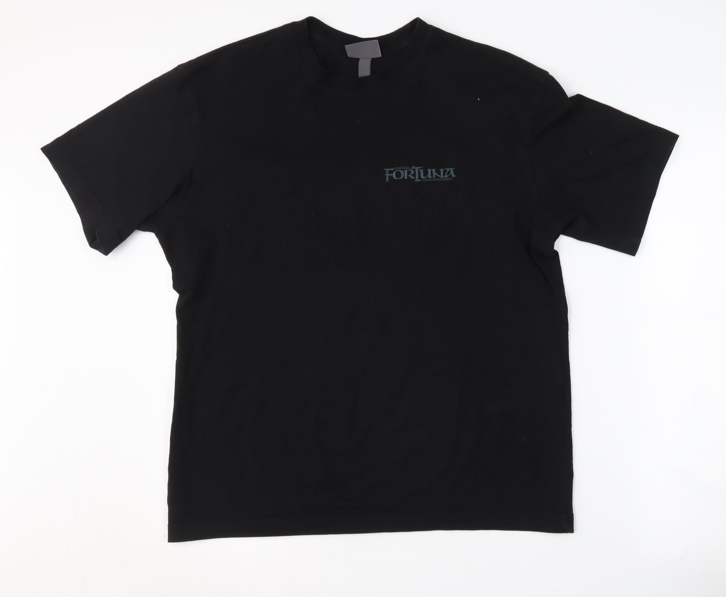 Mens UK Size S H&M Black  T-Shirt