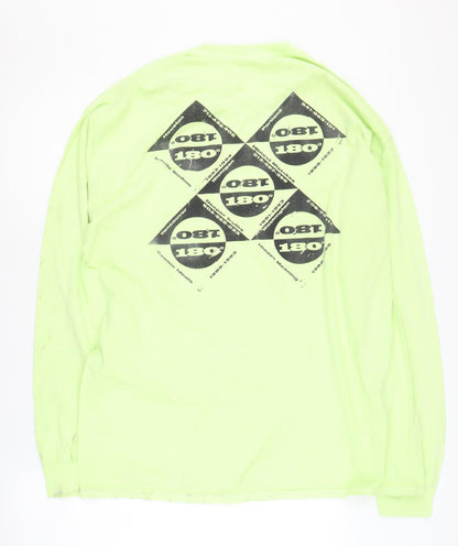 Urban Outfitters Men's Green Pullover Sweatshirt M