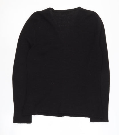 Womens UK Size 16 Dorothy Perkins Black Cardigan Jumper