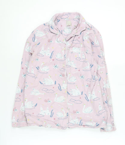 John Lewis Girls Pink Pyjama Top, 10 Years, Fairytale Print