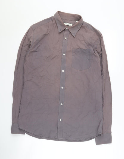 Premium by Jack & Jones Men's Grey L Button-Up Shirt