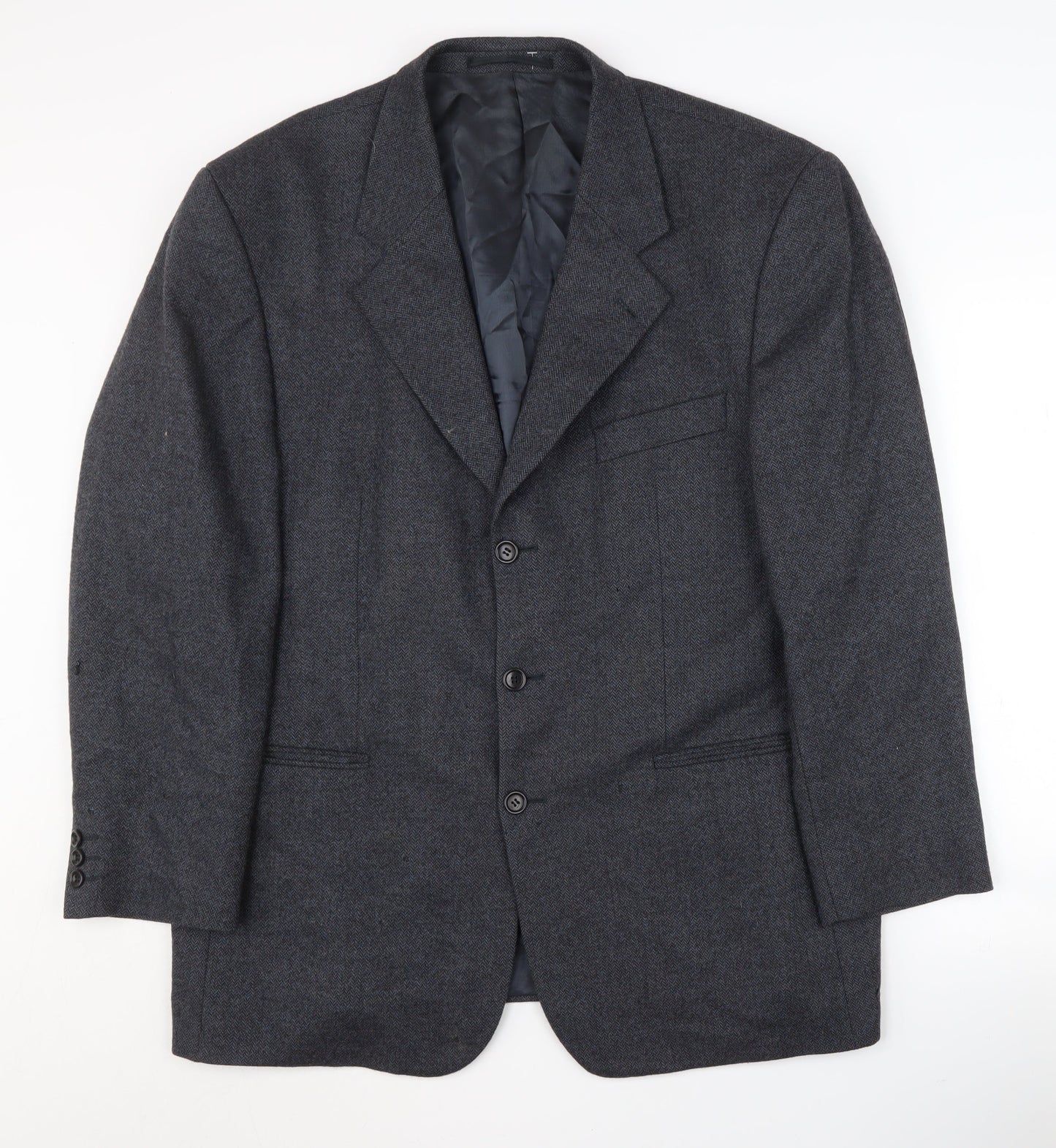 Mens UK Size 44 James Barry Regular Grey Suit Jacket