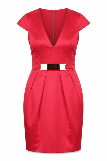 Lipsy Women's Red Dress Size 8 Party/Cocktail