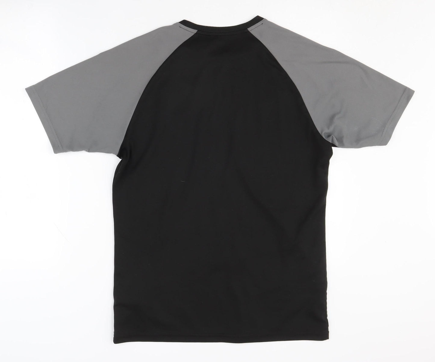 Puma Men's Black Short Sleeve Active Shirt, M