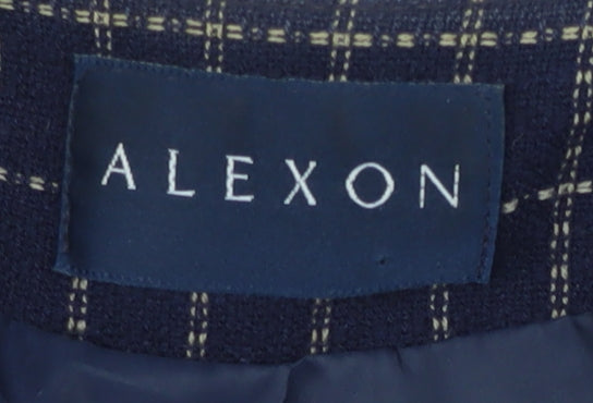Womens UK Size 14 Alexon Regular Blue Blazer