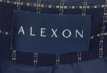 Womens UK Size 14 Alexon Regular Blue Blazer