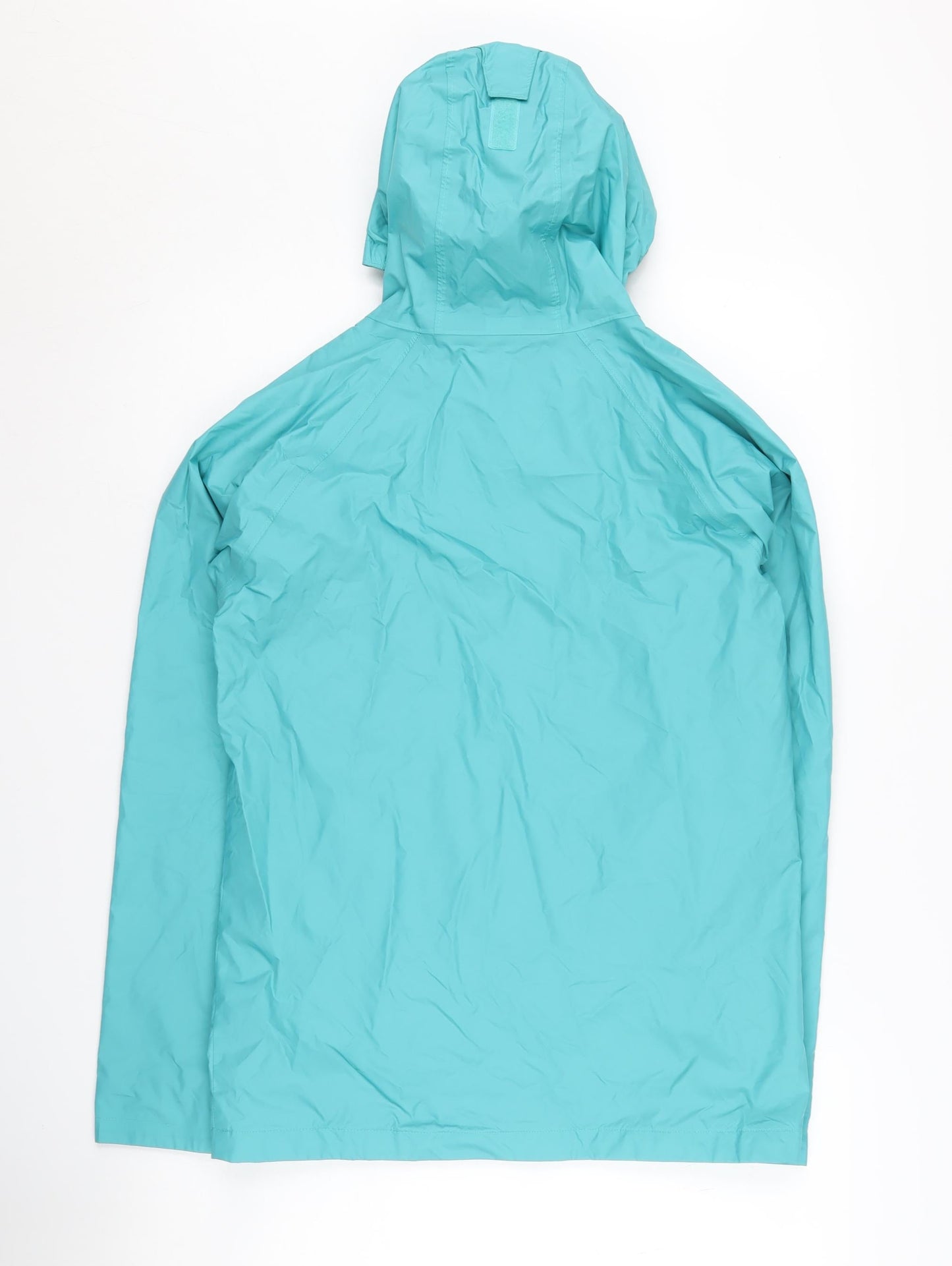 Columbia Women's Blue Hooded Rain Jacket L