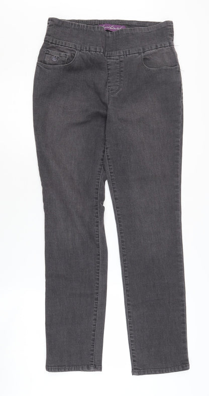 Gloria Vanderbilt Women’s Grey Straight Jeans Size 6