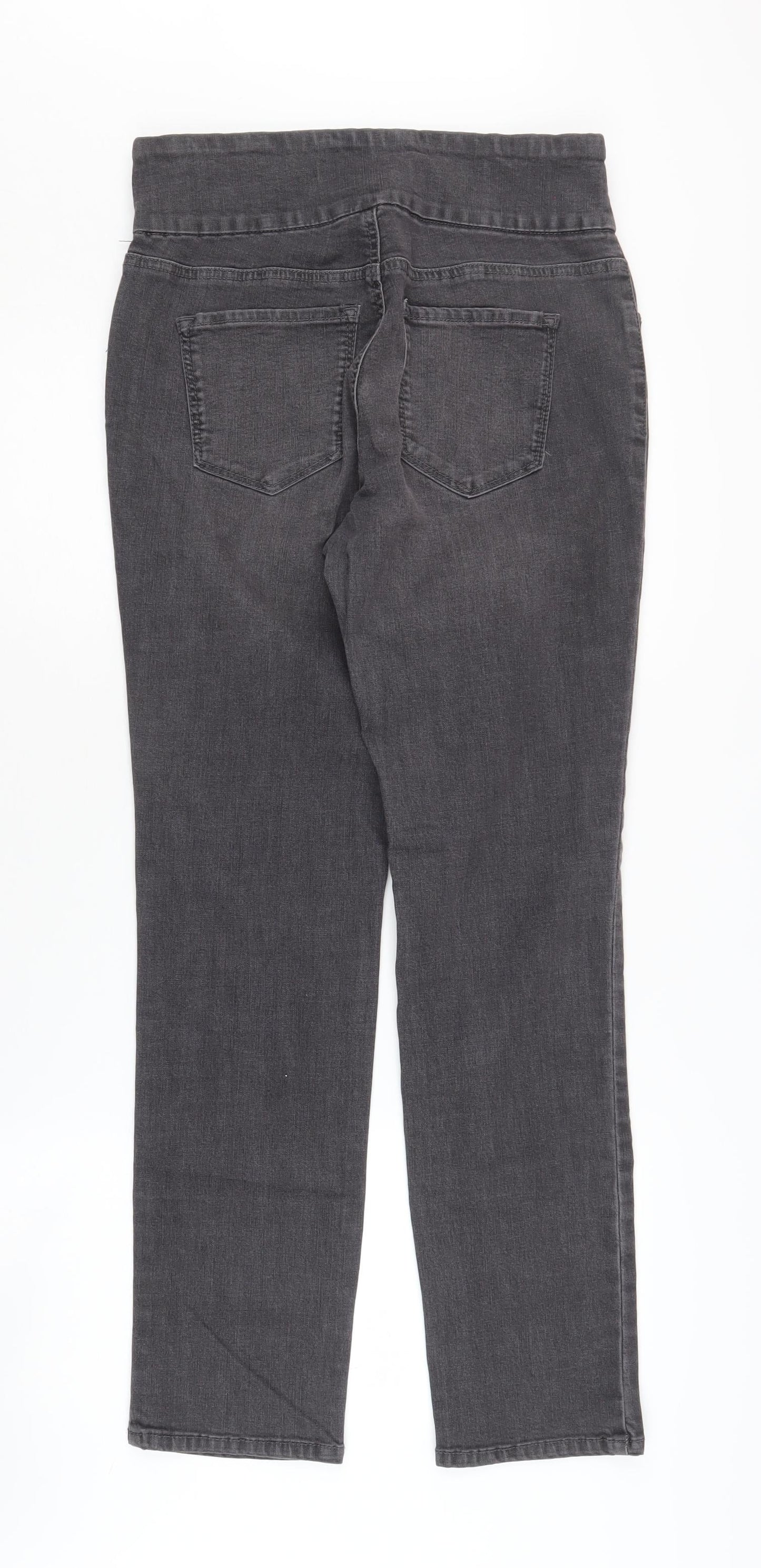 Gloria Vanderbilt Women’s Grey Straight Jeans Size 6