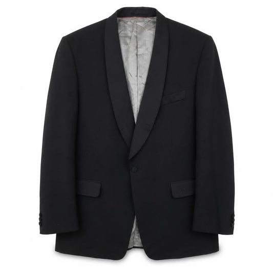 Mens UK Size 42 Armando Regular Black Suit Tuxedo