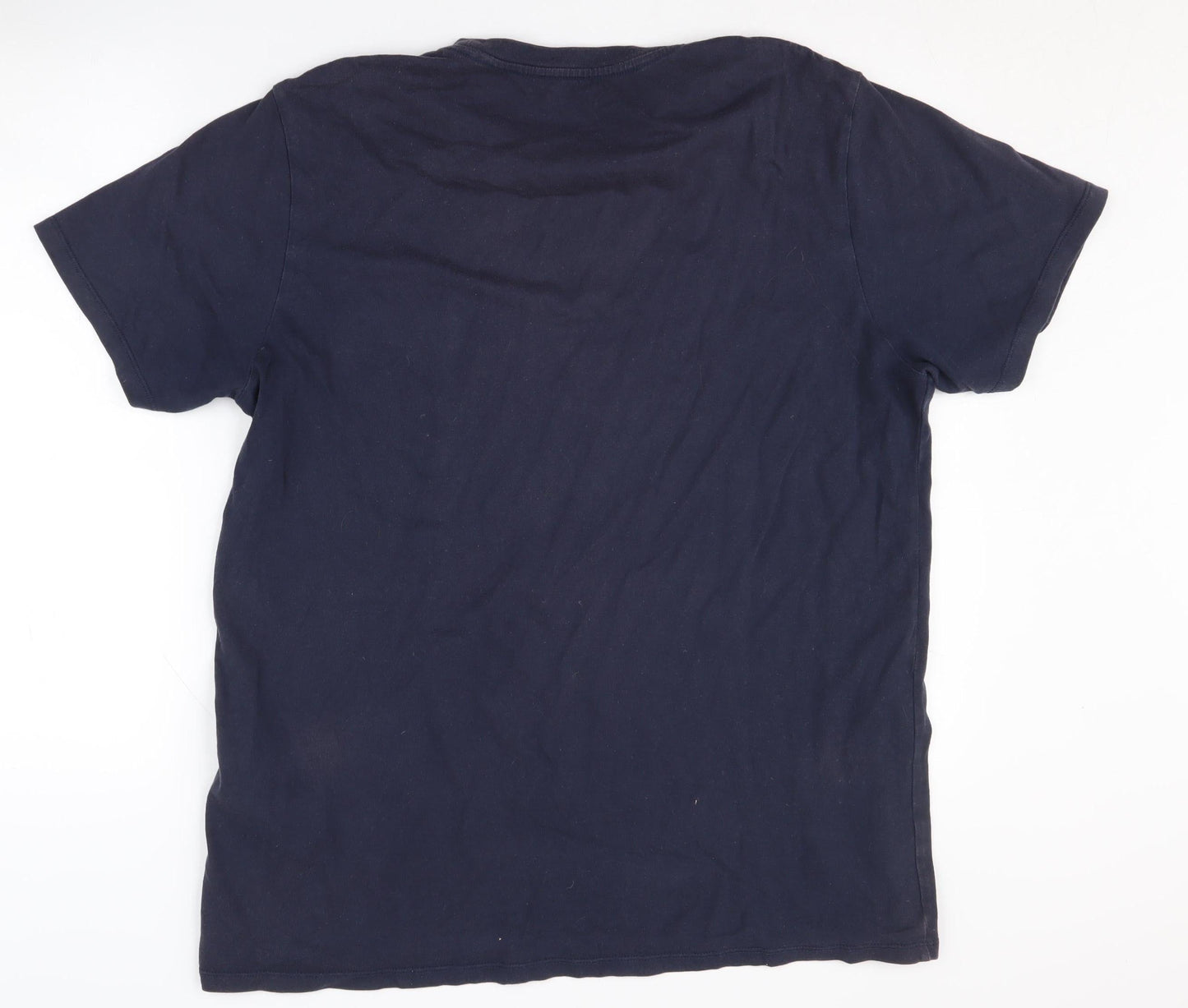 Dockers Men's Blue XL Crew Neck T-Shirt
