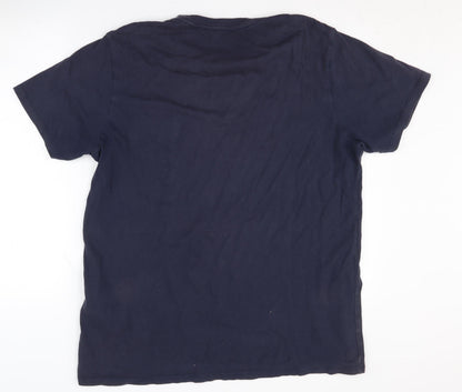 Dockers Men's Blue XL Crew Neck T-Shirt