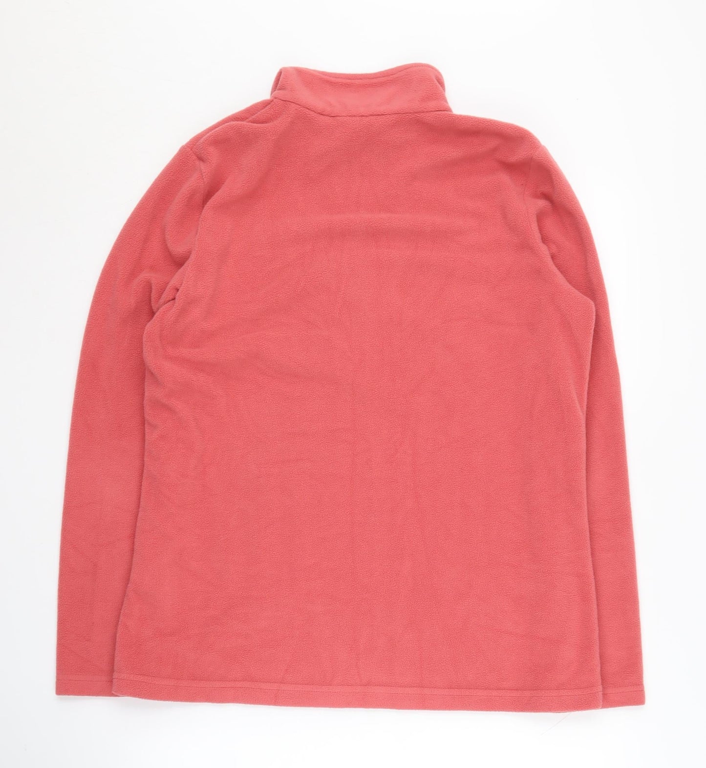 Regatta Women's Pink 1/4 Zip Polyester Sweatshirt Size 14