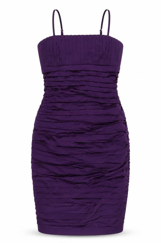 Calvin Klein Women Purple Bodycon Dress, Size 6