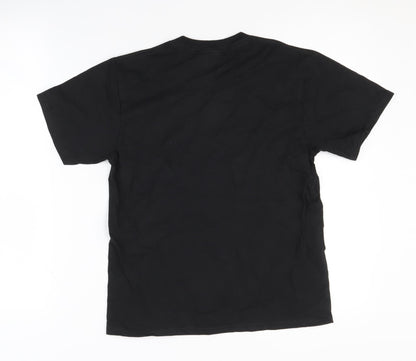 Disney Black Graphic Print Unisex Kids T-Shirt 9-10 Years