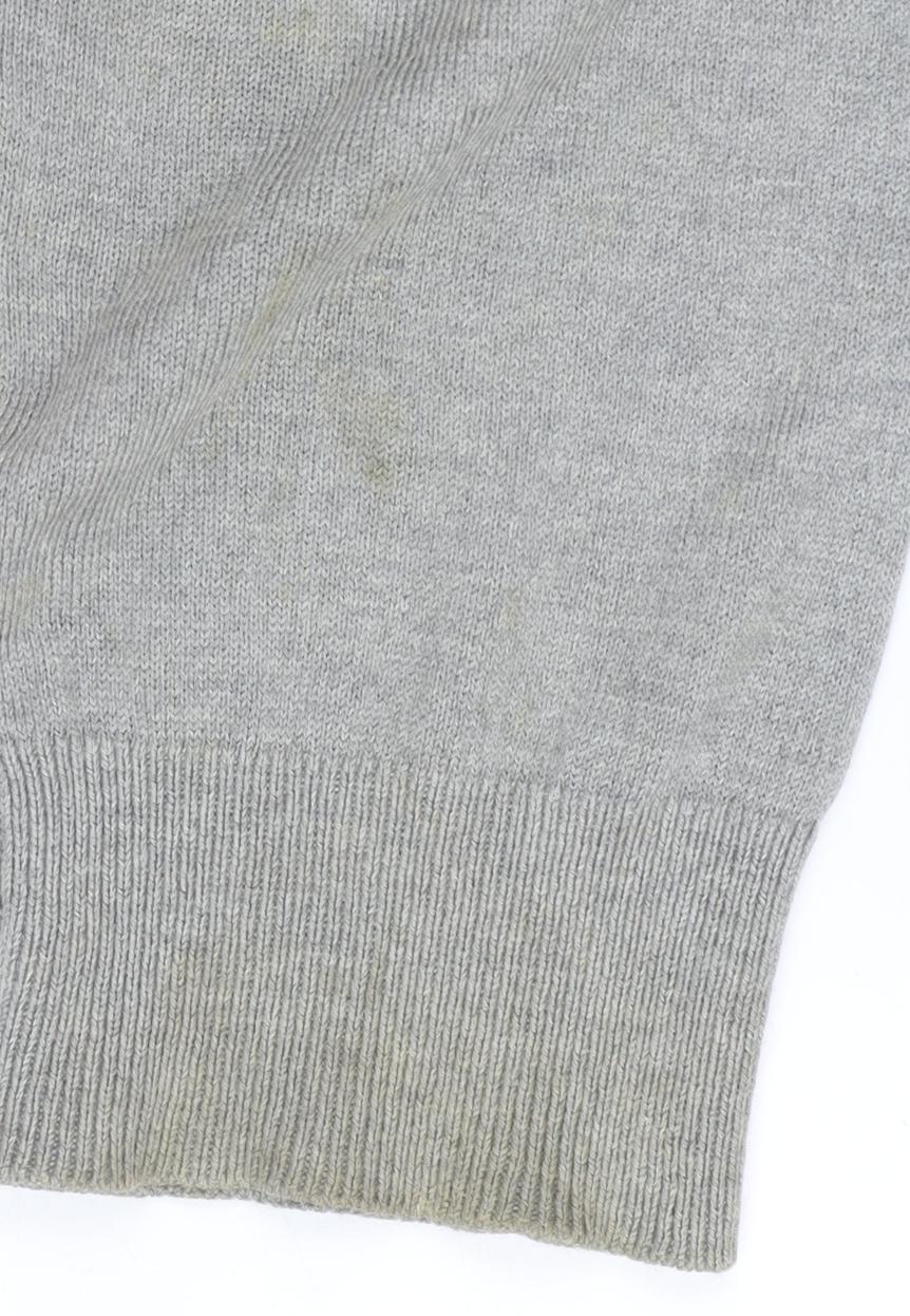 Banana Republic Men's Grey Silk Cashmere V-Neck Pullover Jumper XL