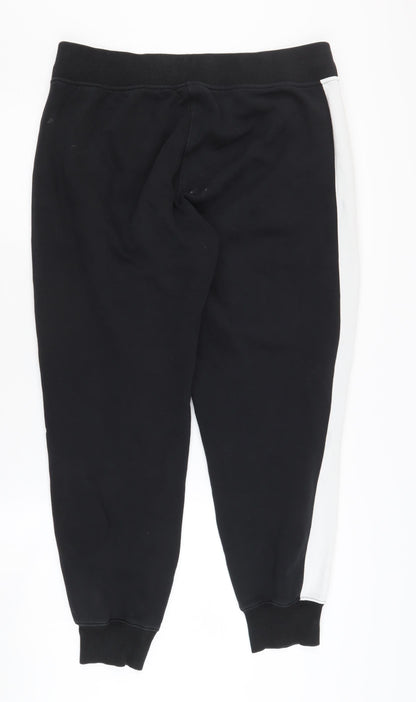 Reebok Women's Black Jogger Trousers, Size L, Activewear