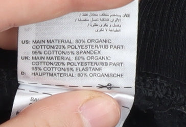 Reebok Women's Black Jogger Trousers, Size L, Activewear