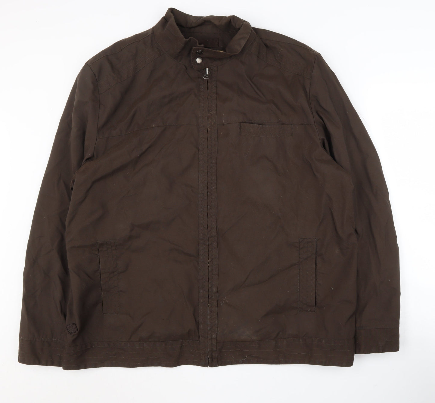 Mens UK Size 2XL Rocha John Rocha Brown Basic Jacket