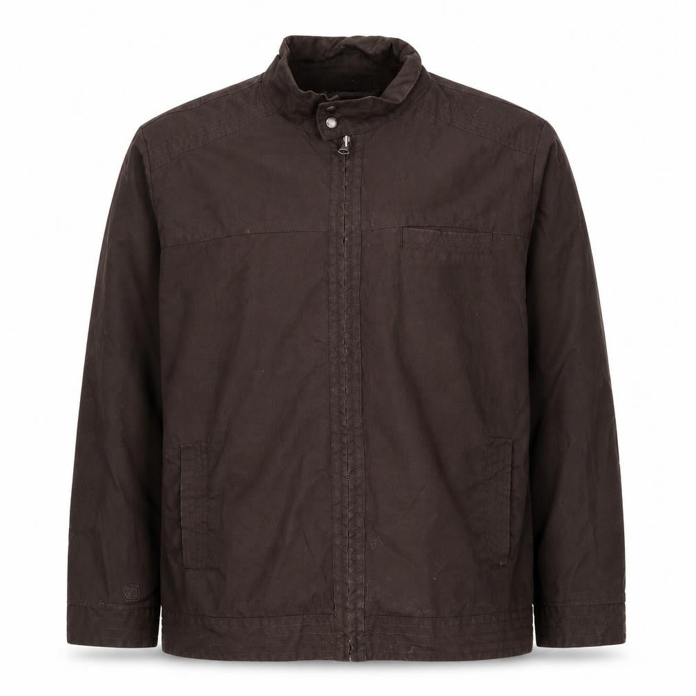 Mens UK Size 2XL Rocha John Rocha Brown Basic Jacket