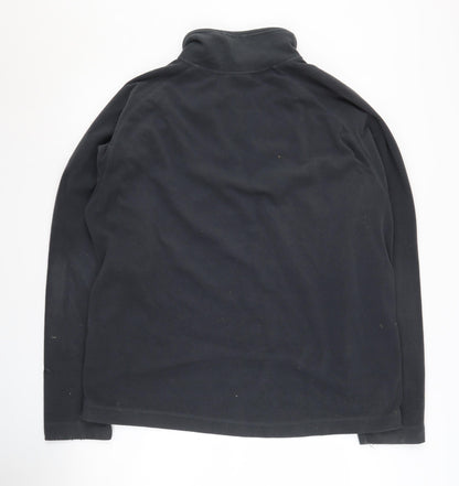 Mens UK Size XL Craghoppers Black 1/4 Zip Sweatshirt