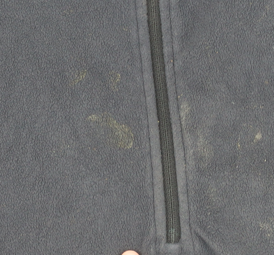 Mens UK Size XL Craghoppers Black 1/4 Zip Sweatshirt