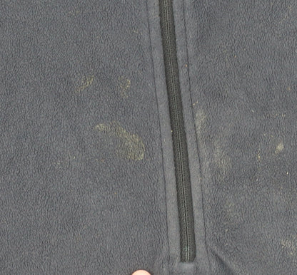 Mens UK Size XL Craghoppers Black 1/4 Zip Sweatshirt