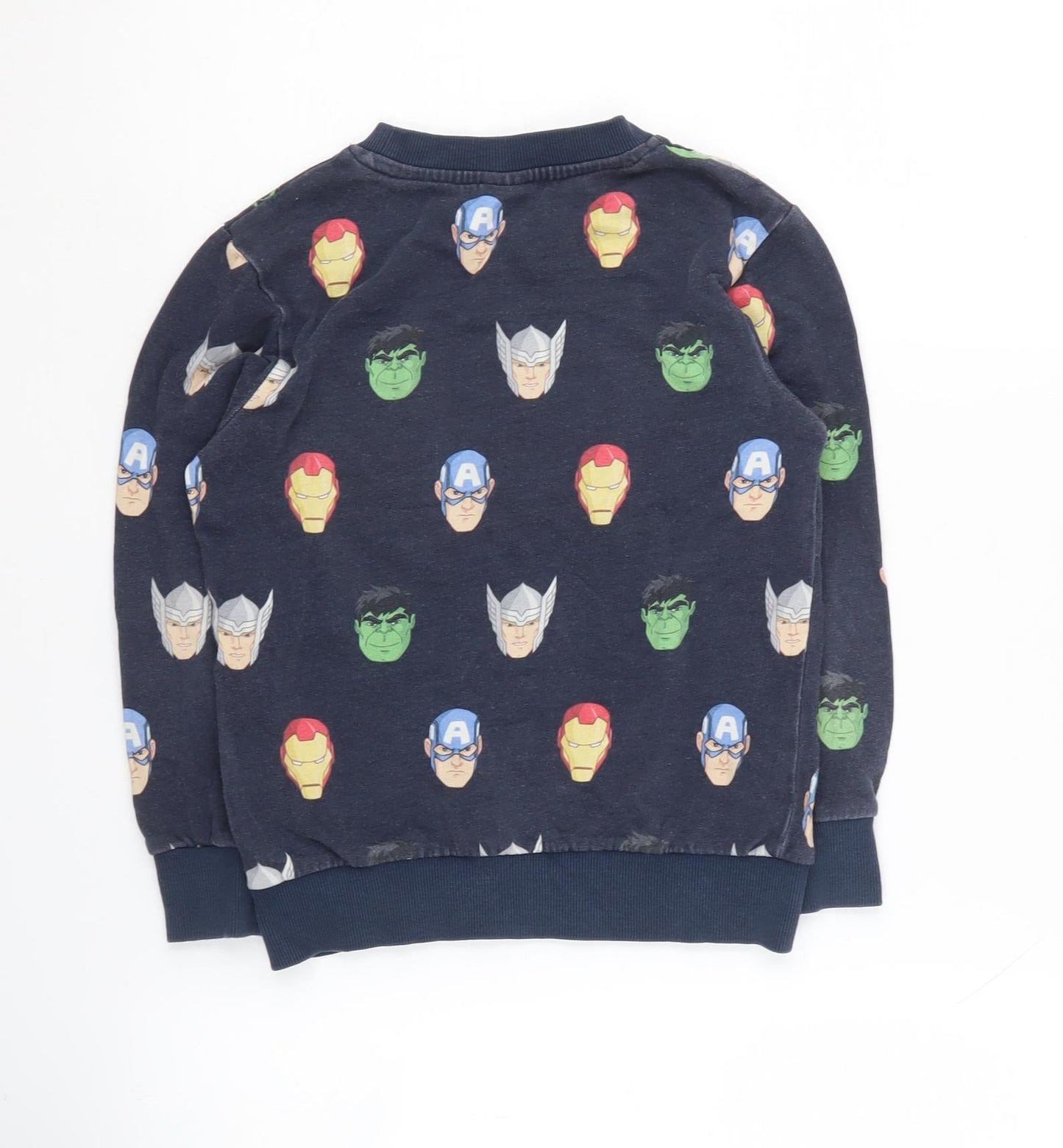 Marvel Boys Multicoloured 6-7 Years Superhero Pullover Sweatshirt