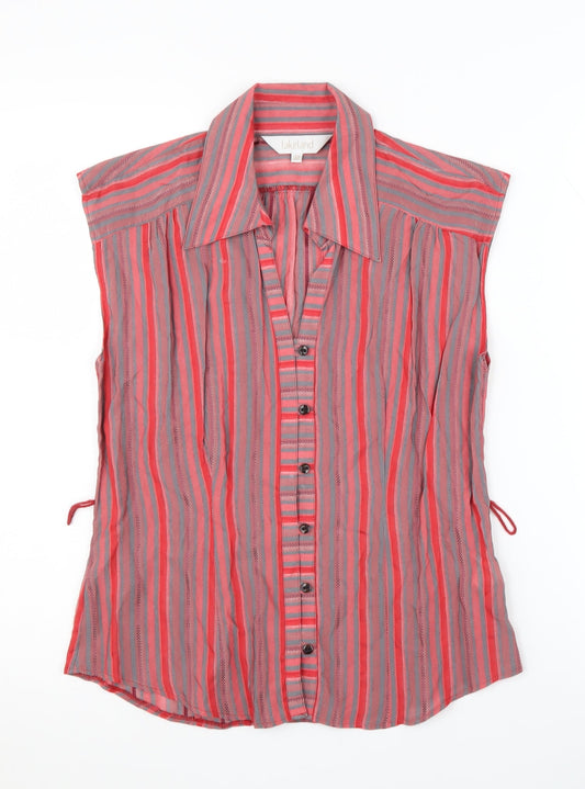 Womens UK Size 12 Lakeland Multicoloured Basic Blouse