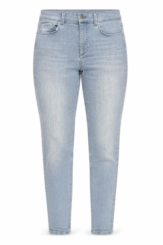 Front view of French Connection Women's Blue Skinny Jeans, size M