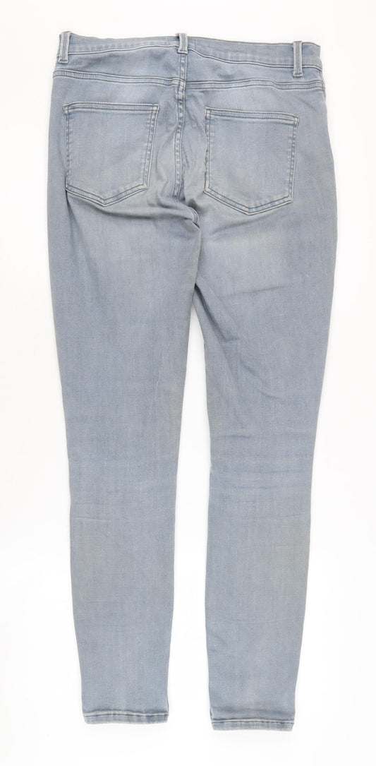 French Connection Women's Blue Skinny Jeans, Size M