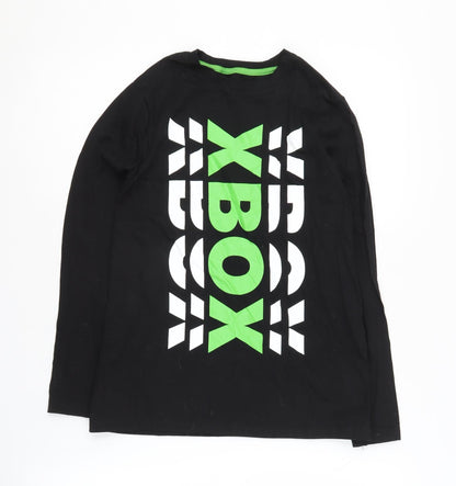 Xbox Boys Black Long Sleeve T-Shirt 10-11 Years