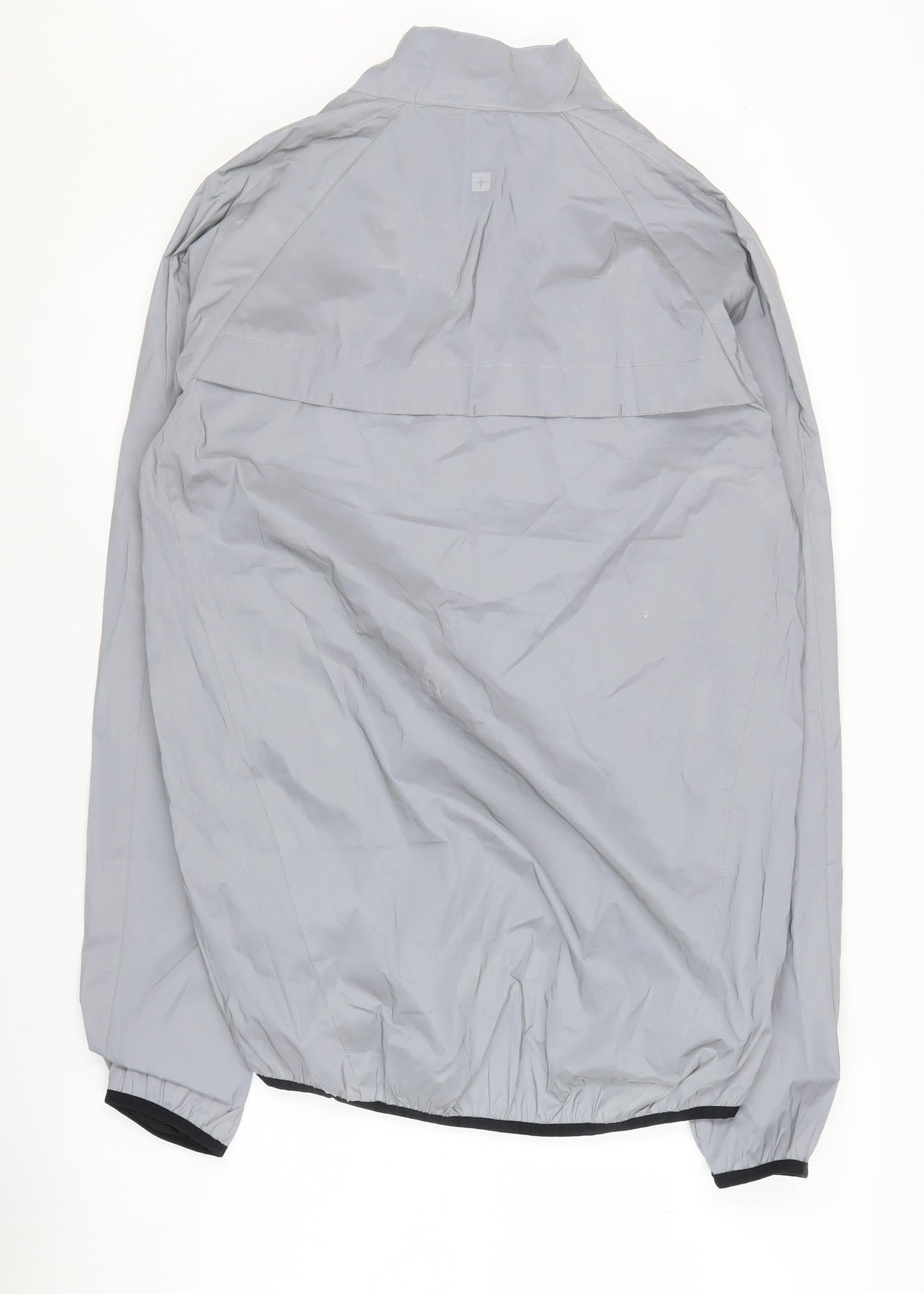 Mens UK Size S Mountain Warehouse Grey Windbreaker Coat