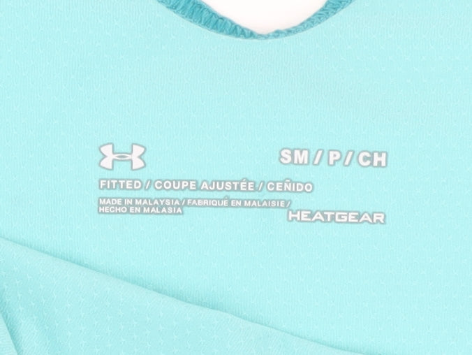 Under Armour Women's Blue Tank Top, Size S, Gym Fit
