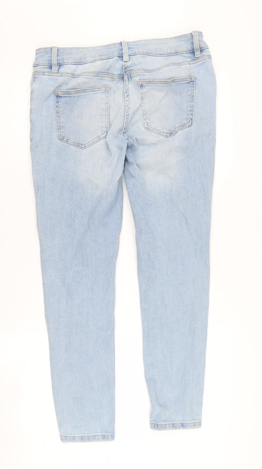 Next Women's Blue Skinny Jeans Size 14