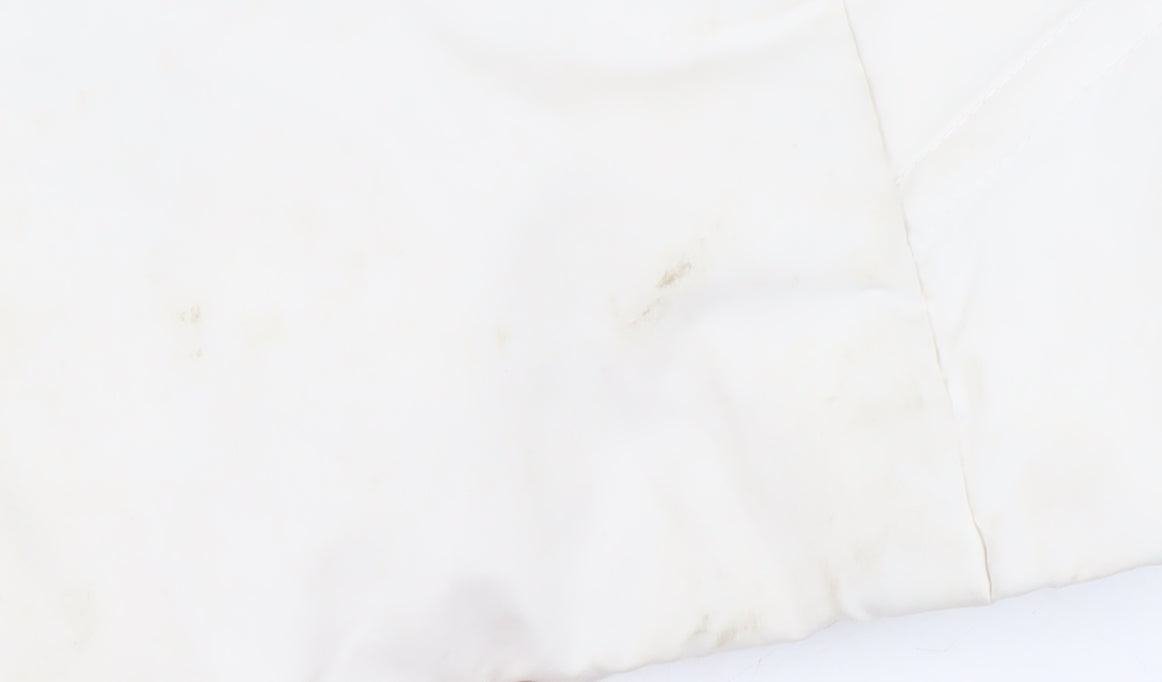 Esprit Women's M White Puffer Jacket, Hooded, Winter