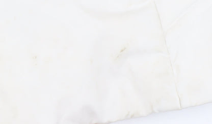 Esprit Women's M White Puffer Jacket, Hooded, Winter