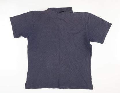 Cotton Traders Men's Blue Polo Shirt M