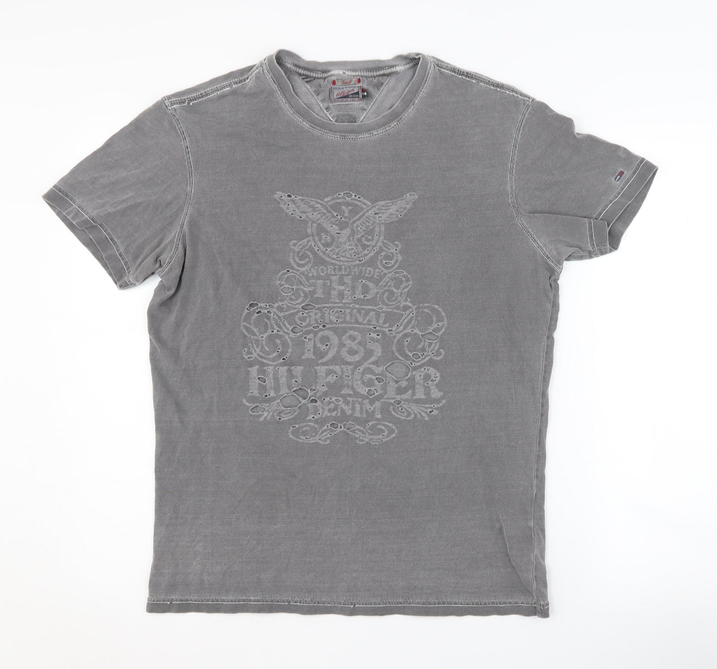 Tommy Hilfiger Men’s Grey Small T-Shirt