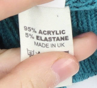 Womens UK Size M/L Lakeland Blue Pullover Jumper