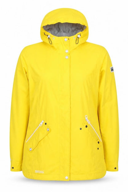 Womens UK Size 16 Regatta Yellow Rain Coat