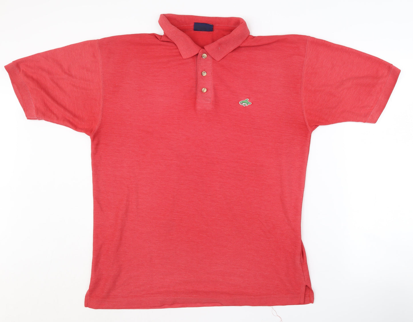 Le Shark Men's Red Polo, Medium, Polyester Blend