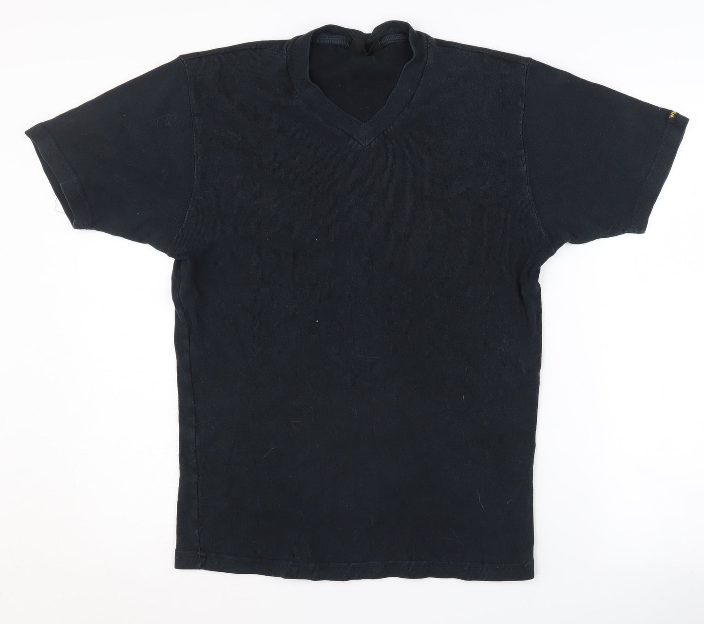 Wrangler Men's Black V-Neck T-Shirt, Size L