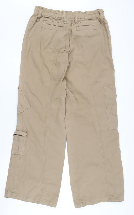 BDG Urban Outfitters Men's Beige Cargo Trousers S