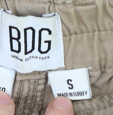 BDG Urban Outfitters Men's Beige Cargo Trousers S