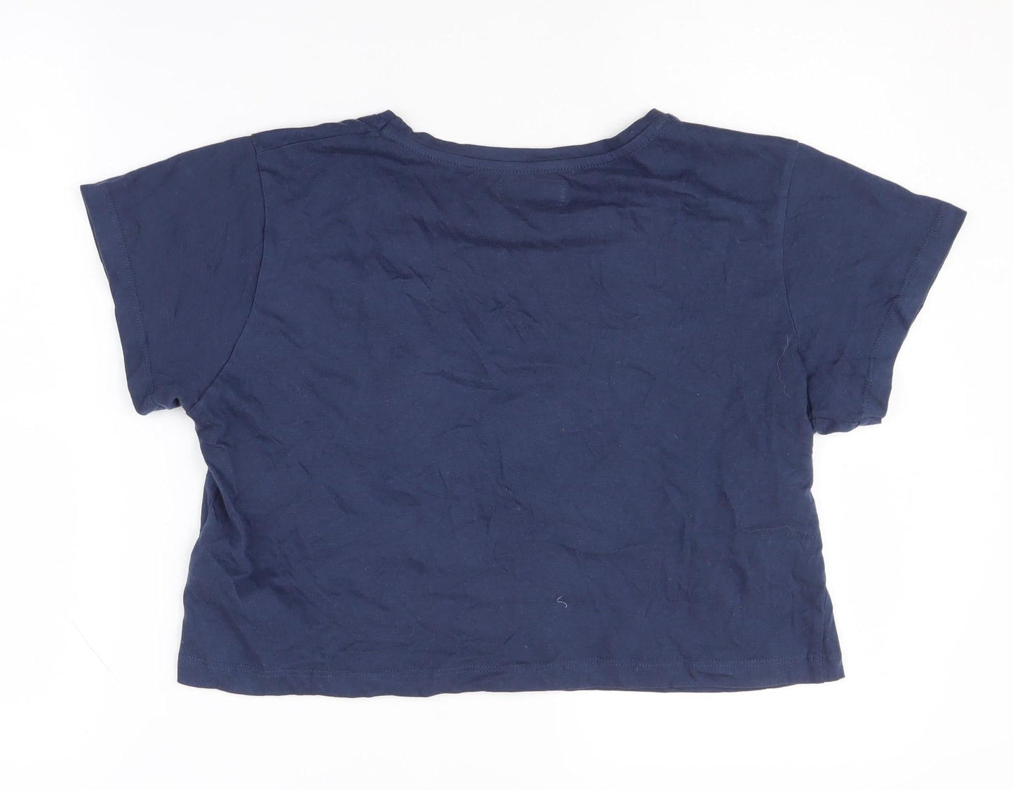 Brave Soul Women's Blue Christmas Pyjama Top S